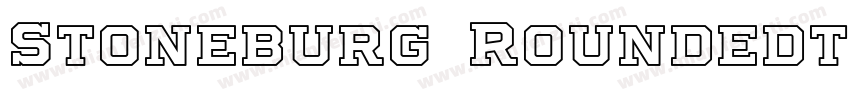 Stoneburg Roundedttf字体转换